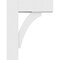 Ekena Millwork Standard Thorton Architectural Grade PVC Bracket with Block Ends, 3"W x 14"D x 18"H BKTP03X14X18THR05 - alternate 4